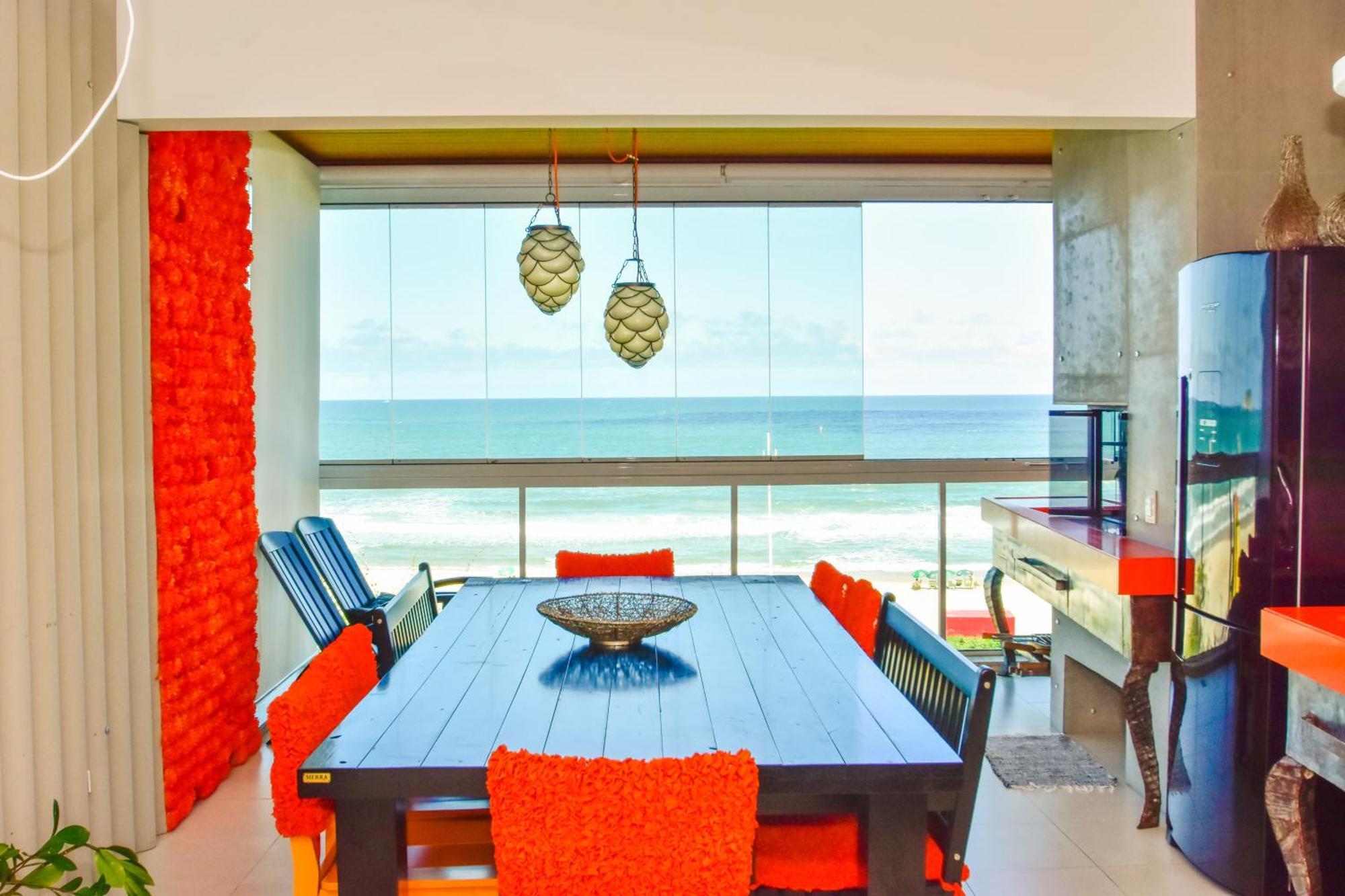 Apartamento Frente Mar Na Praia Do Santinho N880 Florianópolis 外观 照片