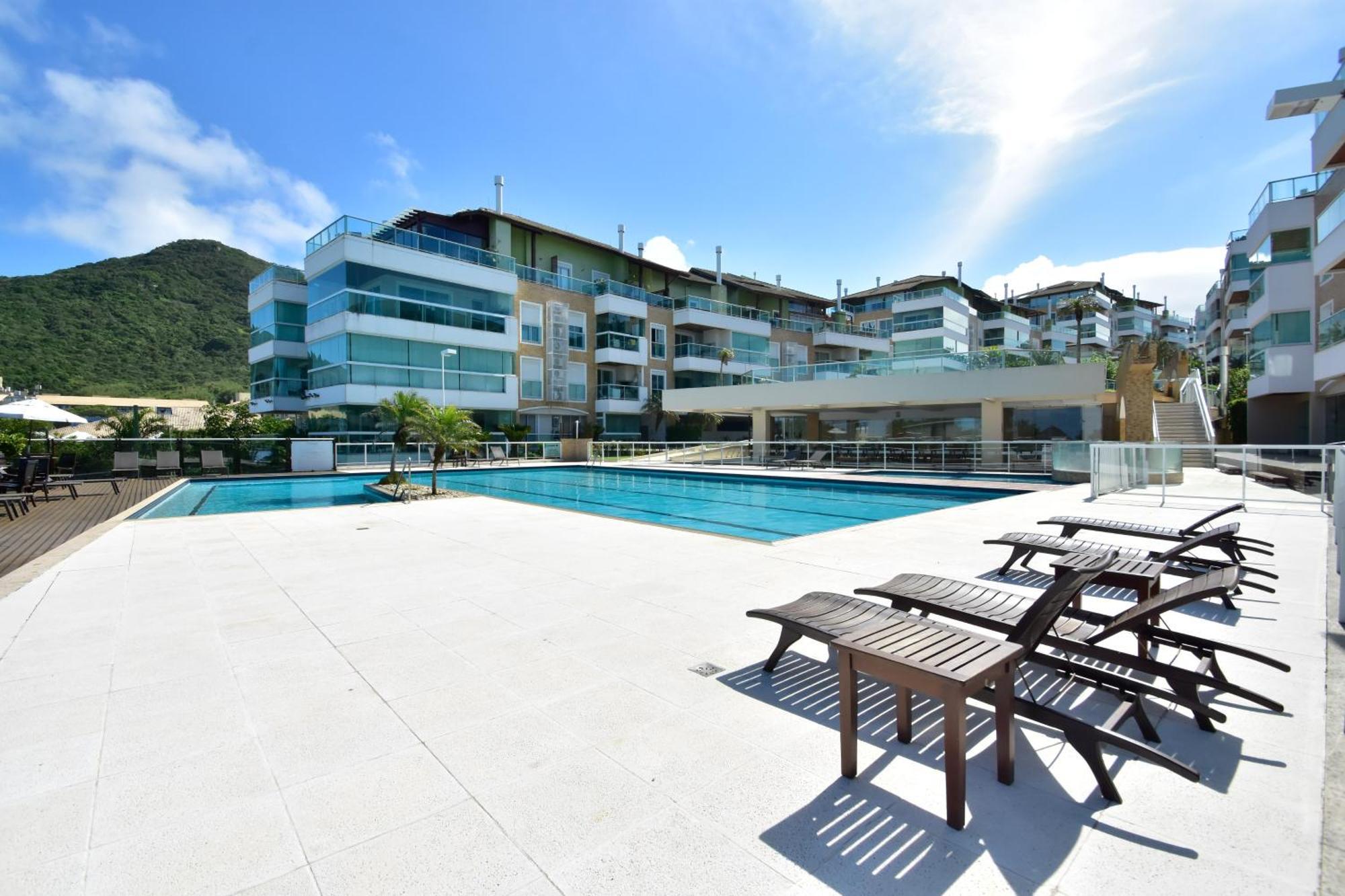 Apartamento Frente Mar Na Praia Do Santinho N880 Florianópolis 外观 照片